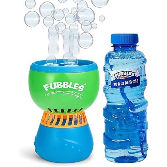 NO Spill Funfiniti Bubble Machine | Blows One Hour of Non Stop Bubbles - Picture 7 of 7